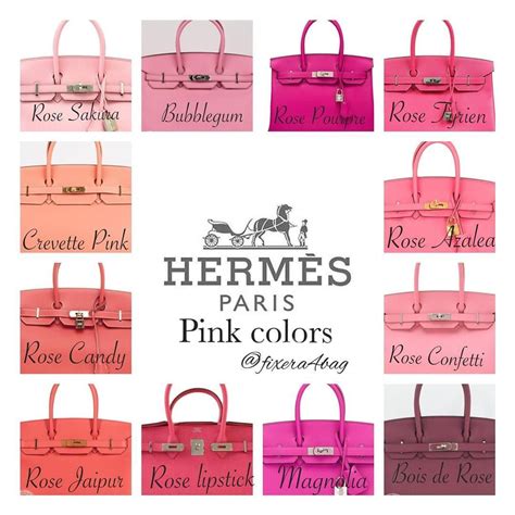 The Many Shades of Hermès Pink 